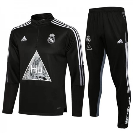 Real Madrid Sudadera De Entrenamiento Trajes 2022/23 Negra Quarter-Zip - Niño Real Madrid Sudadera De Entrenamiento Trajes 2022/23 Negra Quarter-Zip - Niño